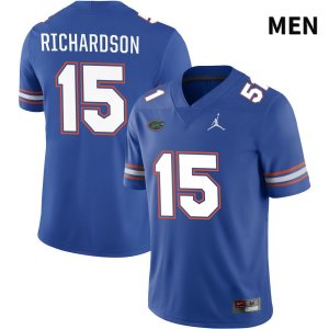 Men's Florida Gators #15 Anthony Richardson NCAA Jordan Brand Royal NIL 2022 Authentic Stitched College Football Jersey KTN0262GJ